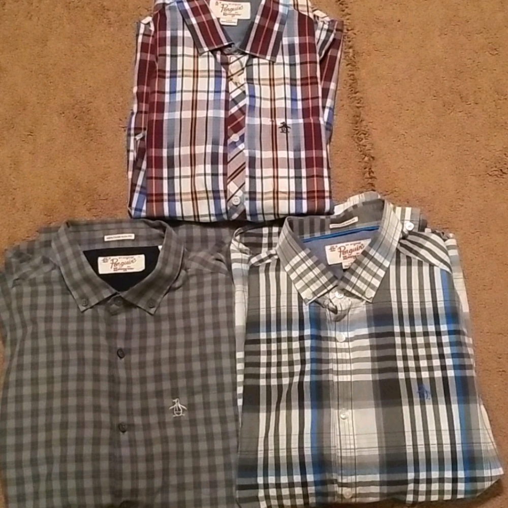 Penguin Long Sleeve Shirts